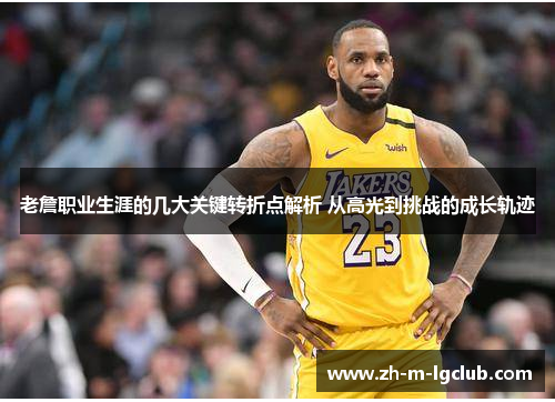 老詹职业生涯的几大关键转折点解析 从高光到挑战的成长轨迹